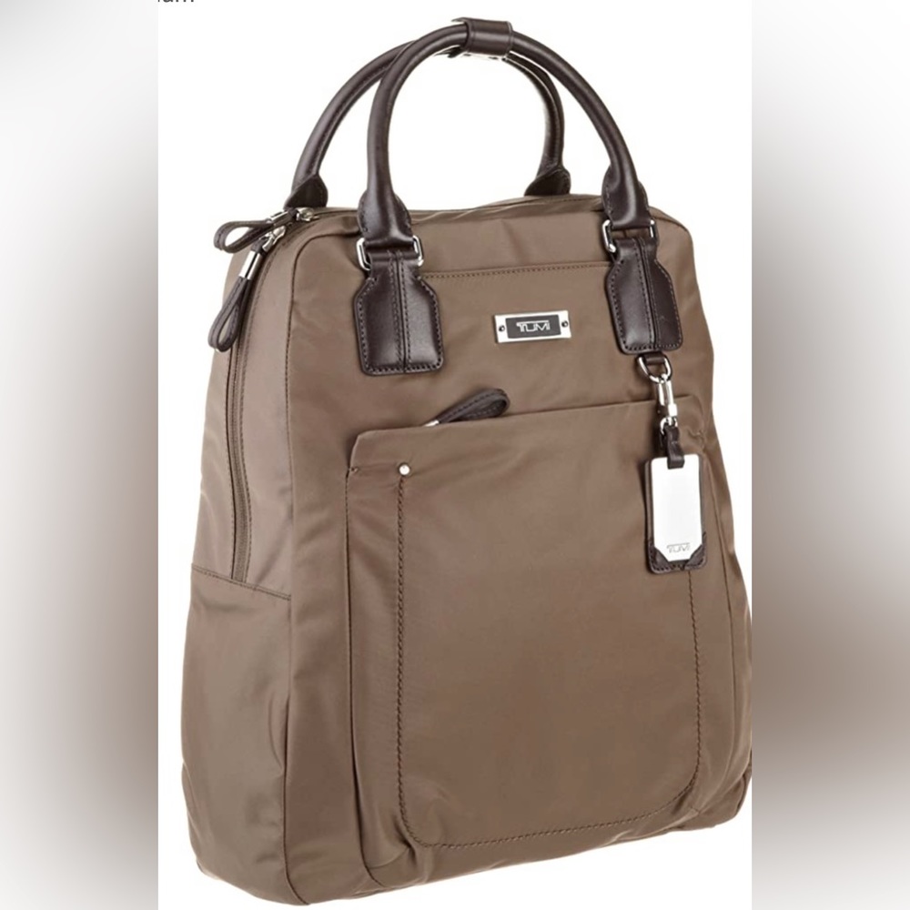 Tumi Luggage Voyageur Ascot Convertible Backpack, Smoky Quartz, Medium